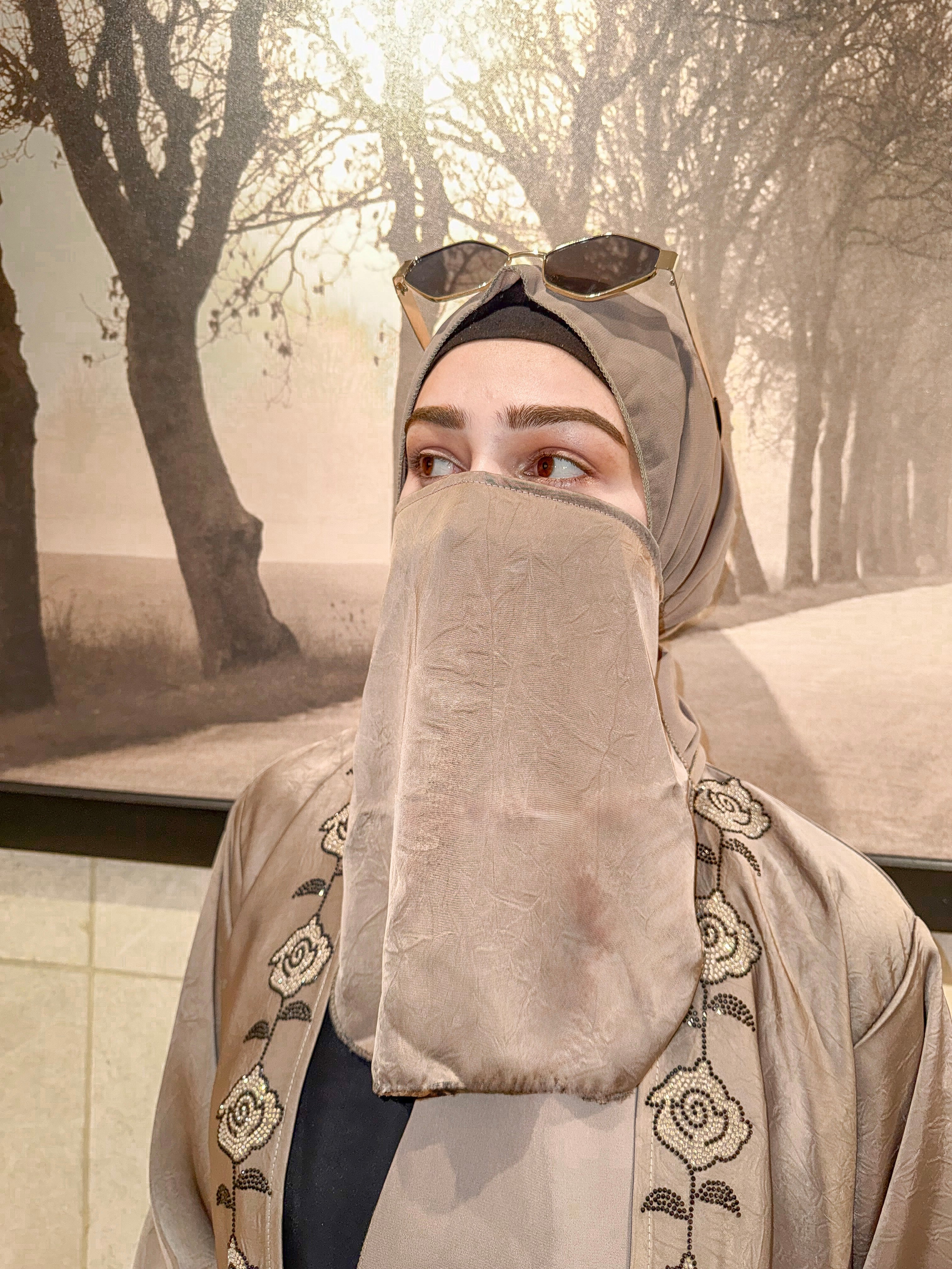 Elisa Abayah (with hijab & matching niqab)