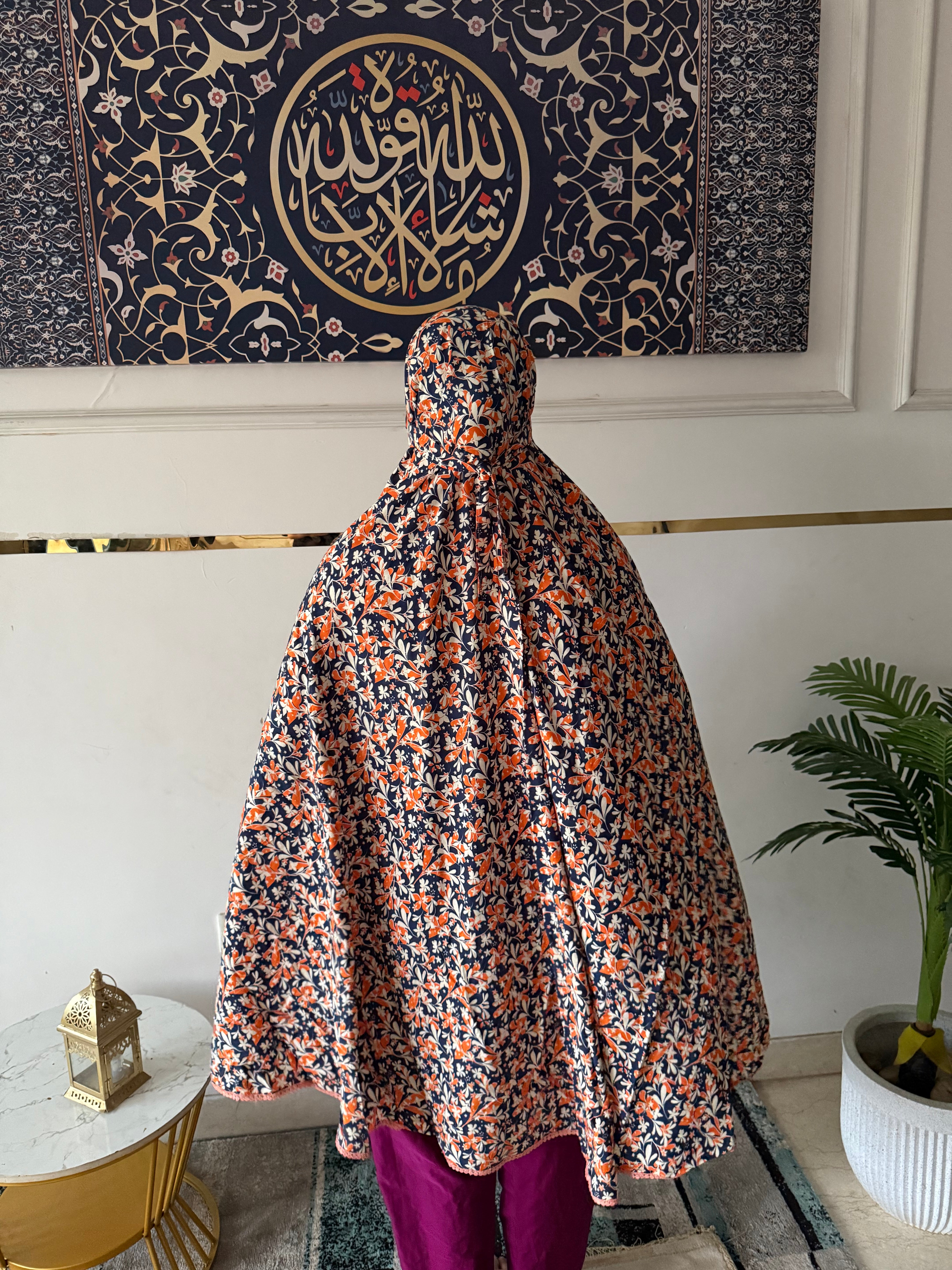 Shifa printed Makhna- mid length