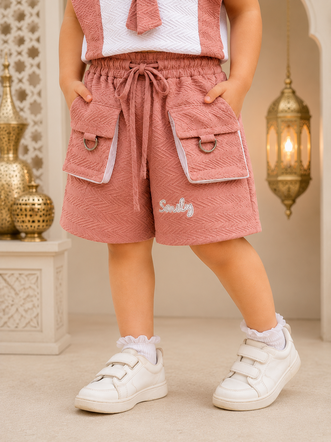 Bow cargo co-ord set kids (5-15 years)