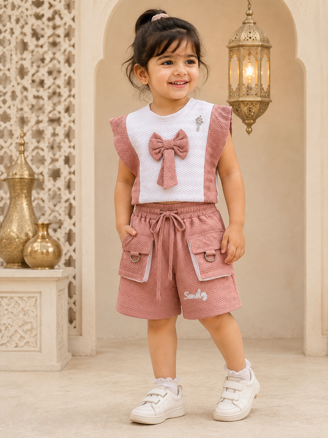 Bow cargo co-ord set kids (5-15 years)