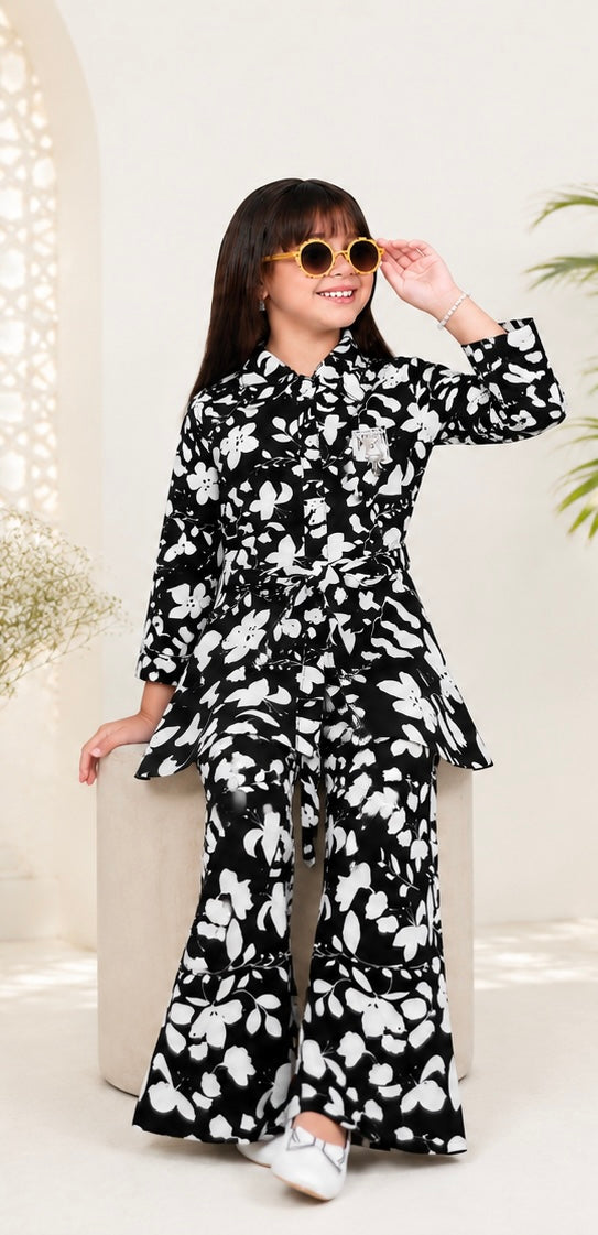 Floral cord set - kids (5-15 years)