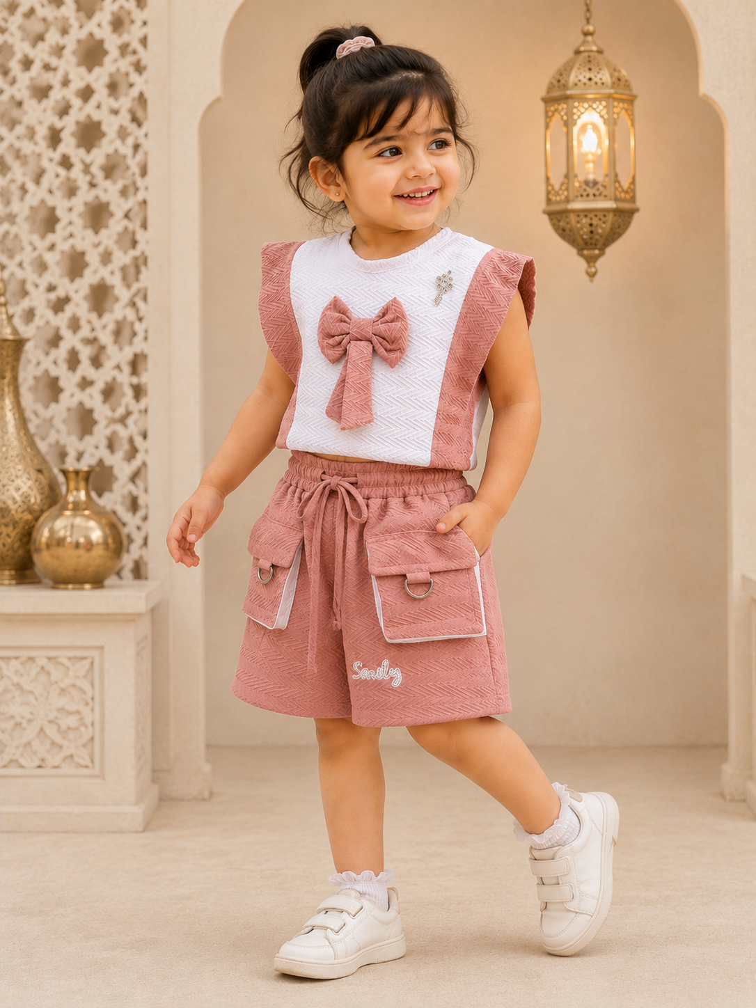 Bow cargo co-ord set kids (5-15 years)