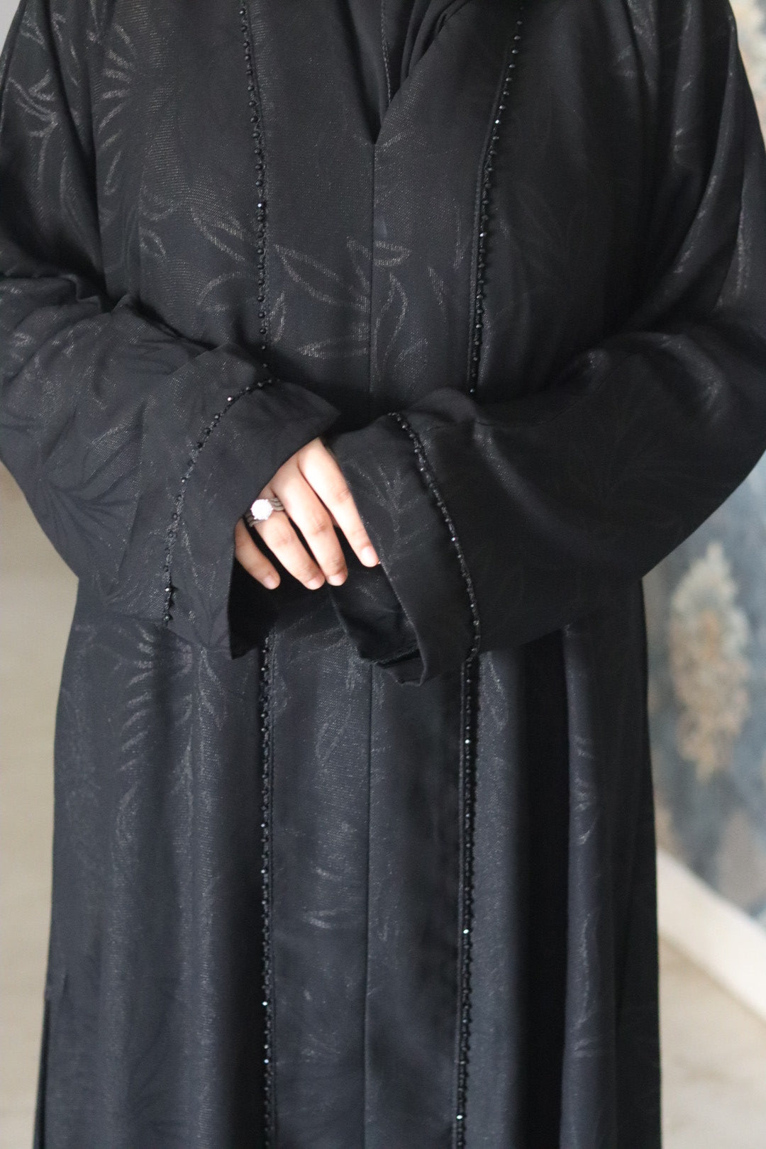 Amaira black abaya (with hijab)