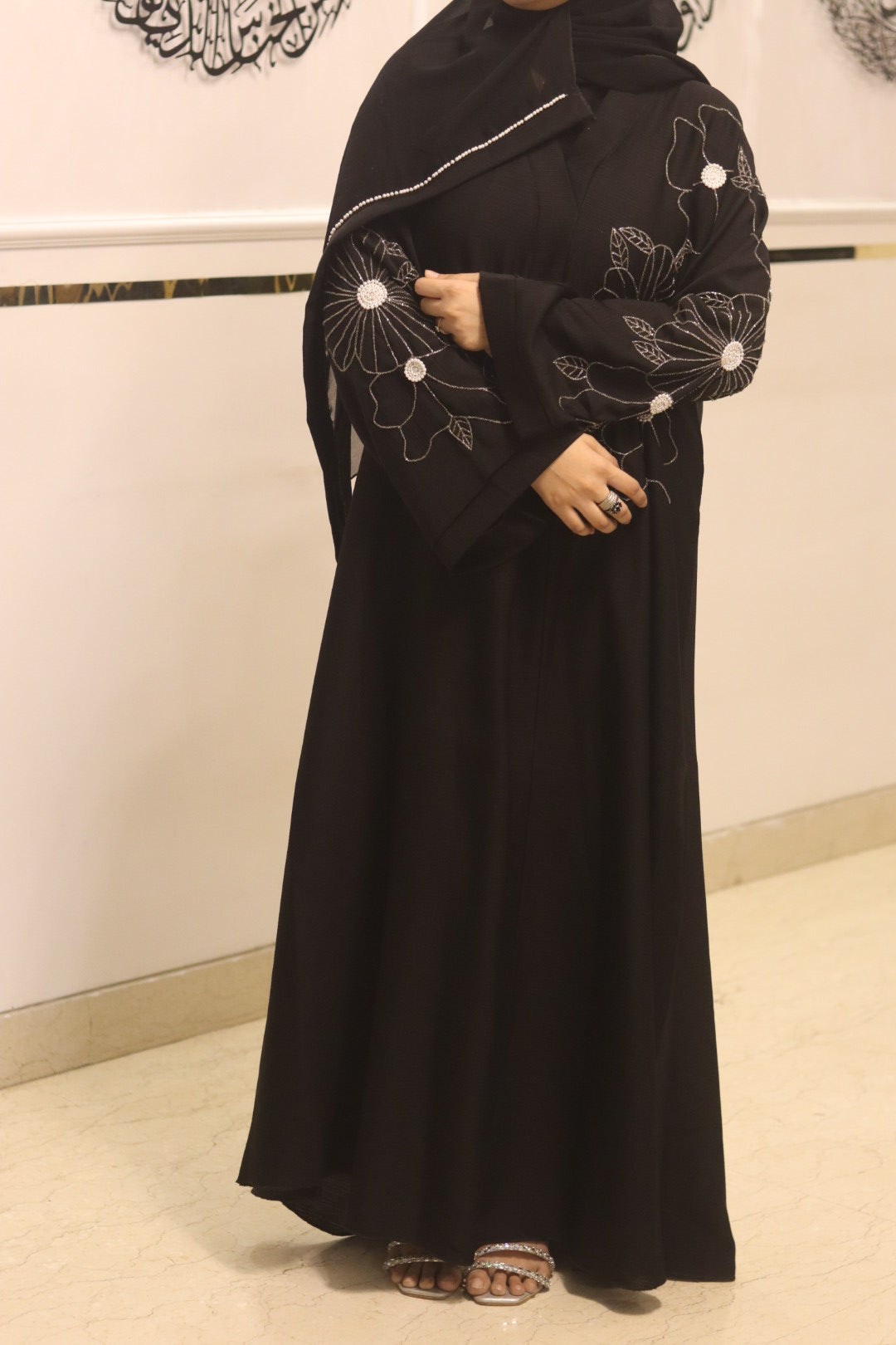 Black lily abaya - with hijab