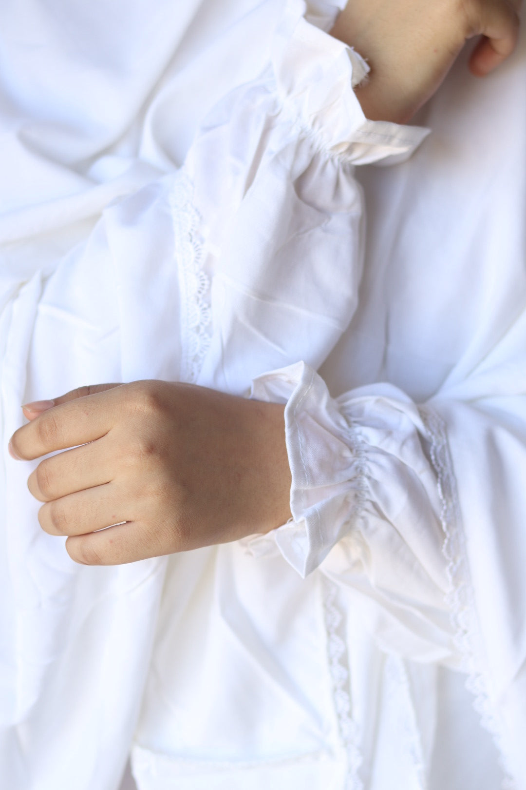Two-Piece Jilbab- White