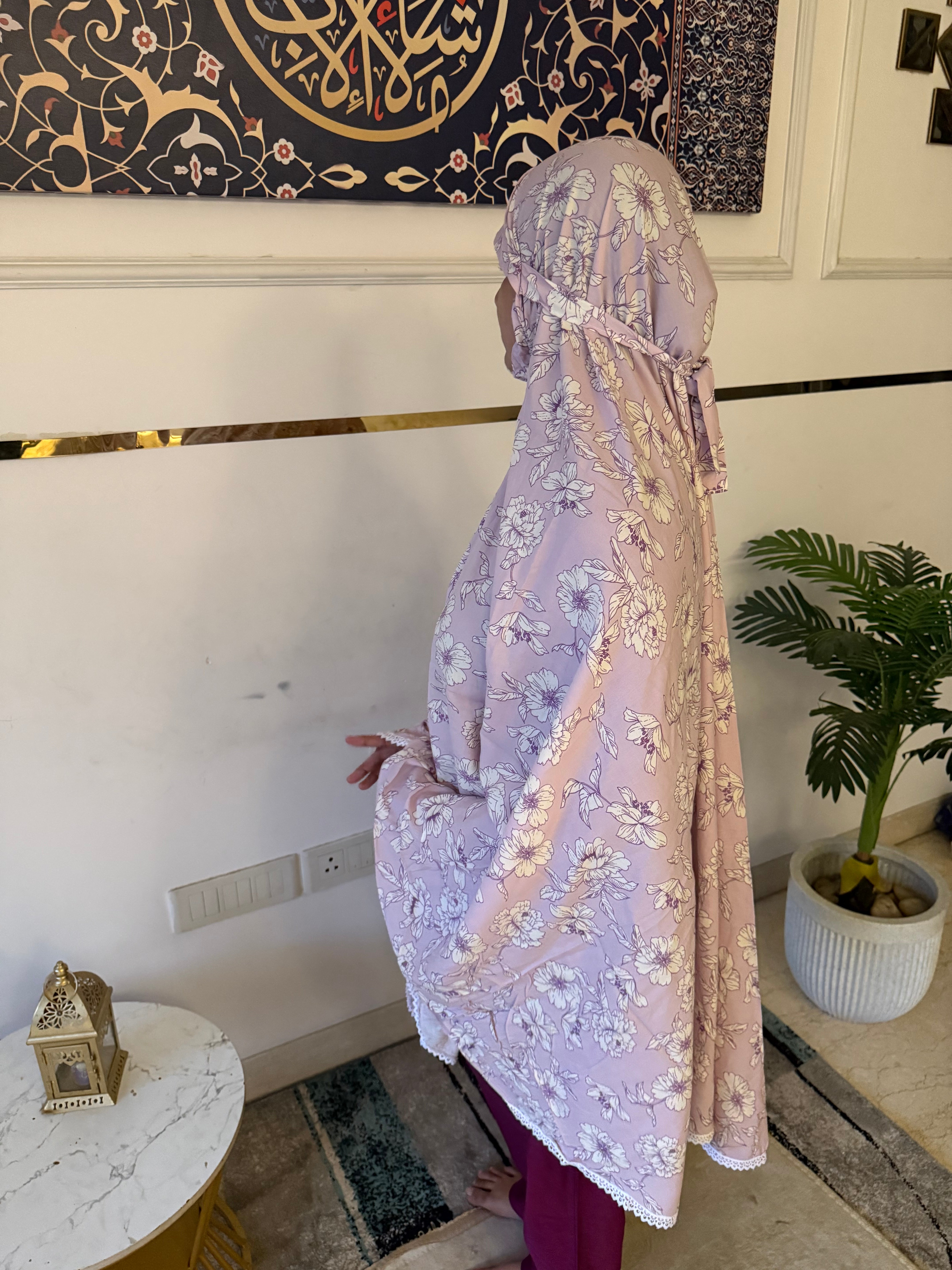 Lilac Makhna- mid length