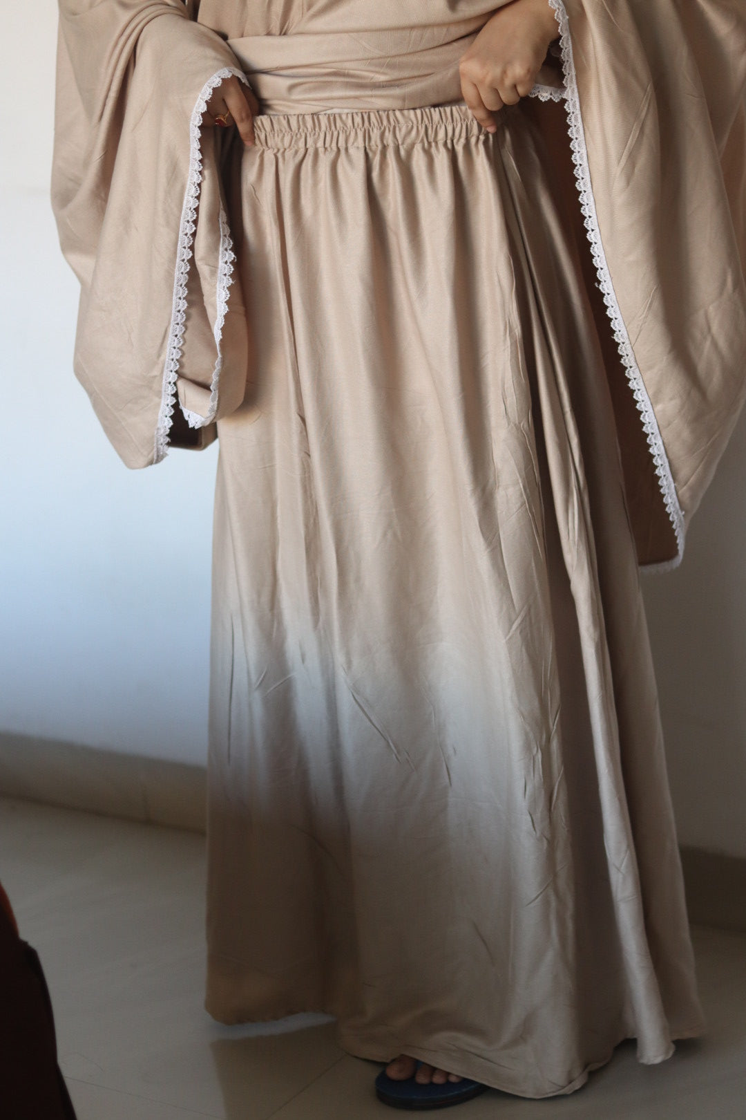 Modest Jilbab Skirt Set for Women ( beige )