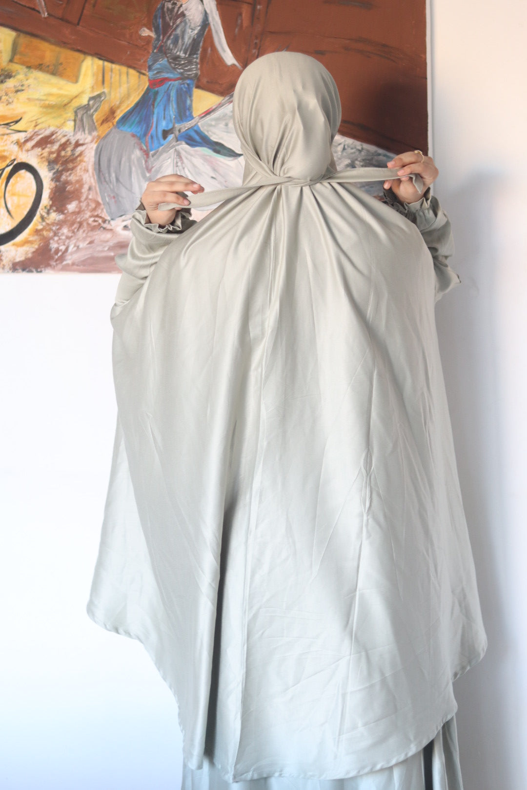 Modest Jilbab Skirt Set for Women ( Mint )