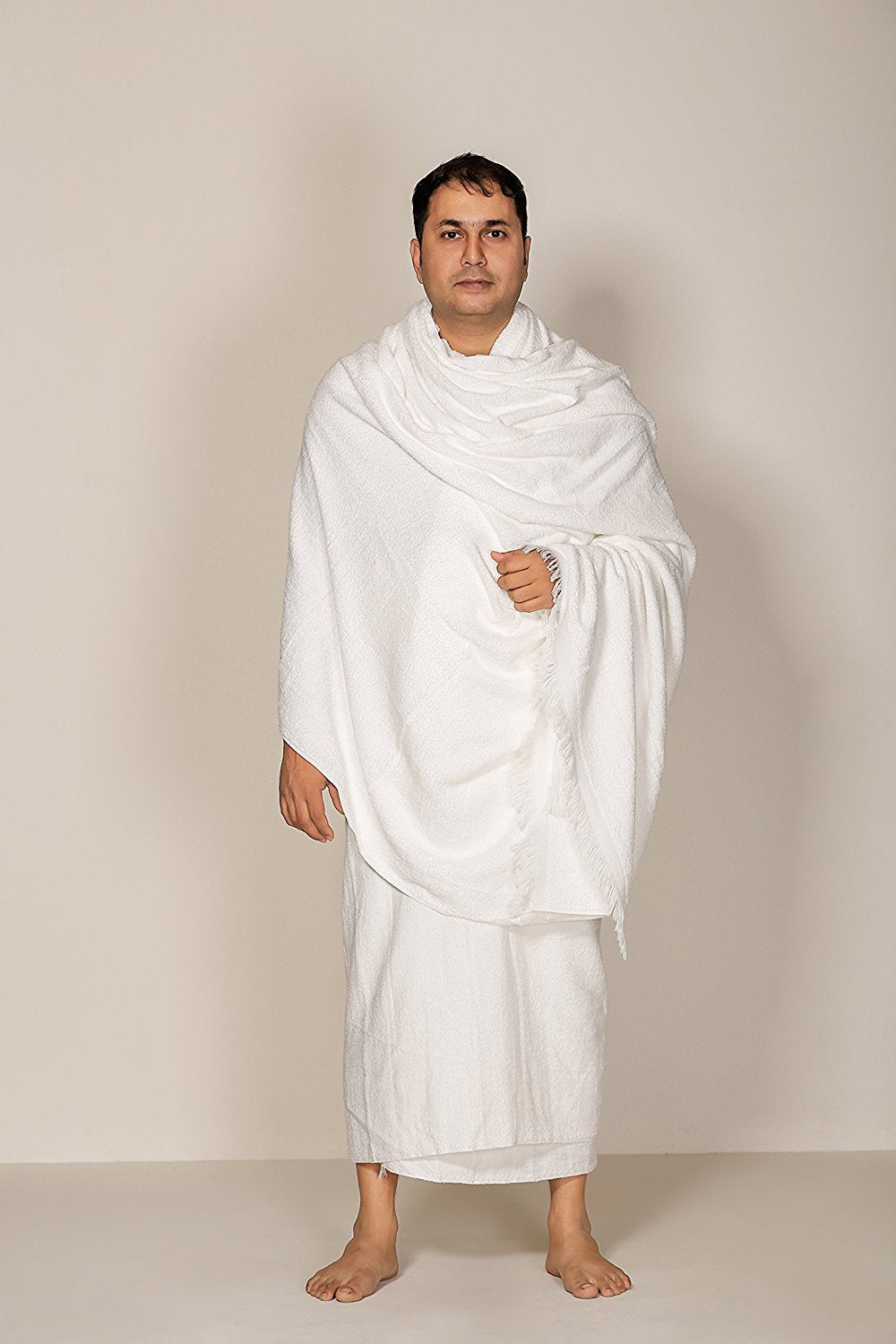 Men's Premium Towel Ihram for Hajj & Umrah (Set of 2 towels, Top & Bottom)