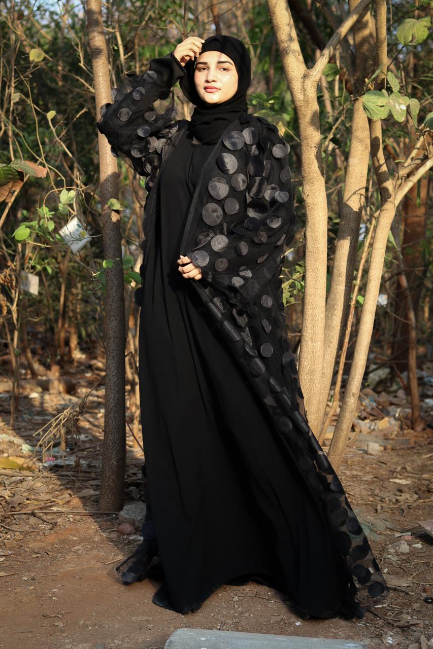 Rare Gems shrug with inner & Hijab (full set)