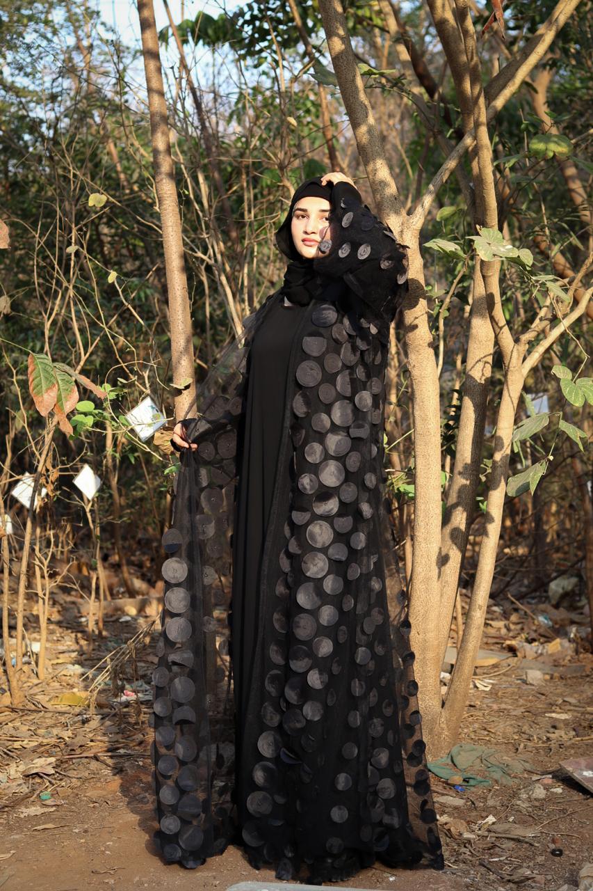 Rare Gems shrug with inner & Hijab (full set)