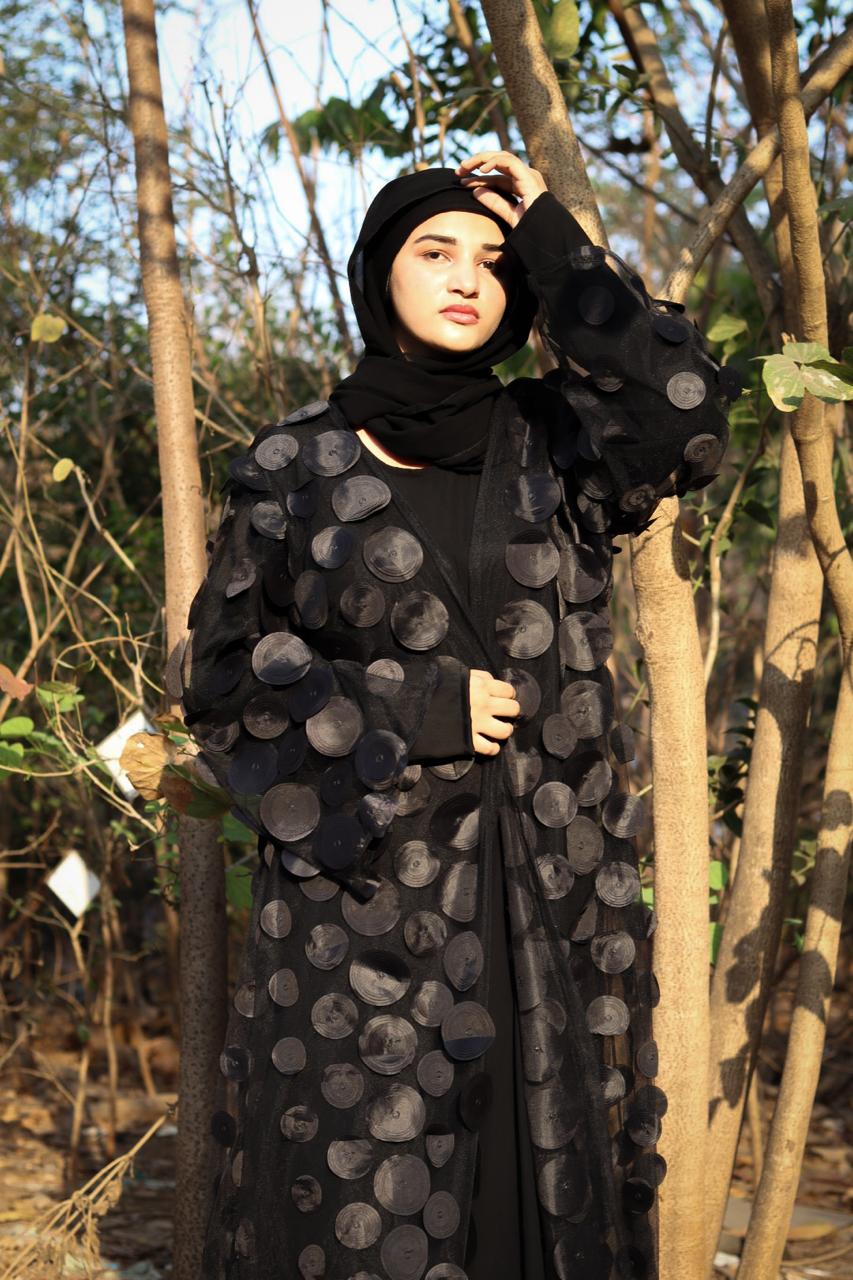 Rare Gems shrug with inner & Hijab (full set)