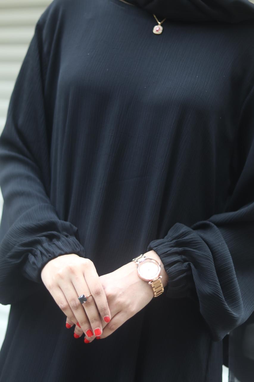 Classic Black Abaya