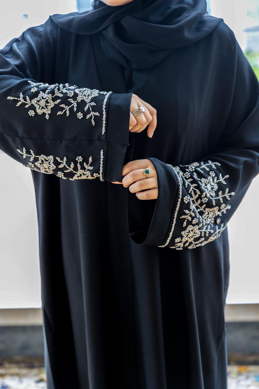 Noor al khayt handwork abaya (with Hijab)