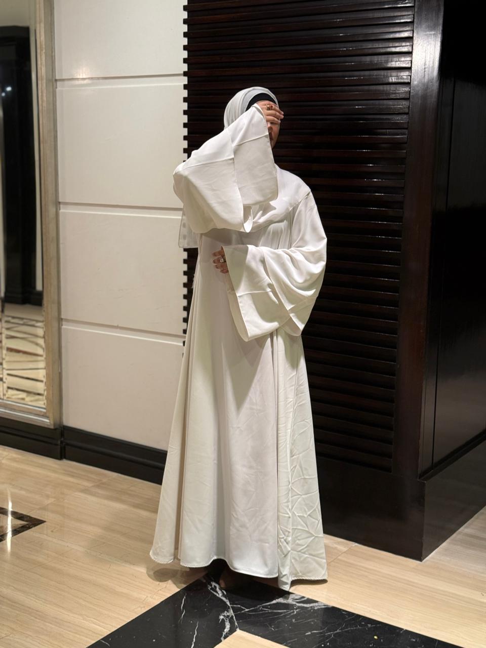 Flare sleeves Umrah Abaya  (hijab included)