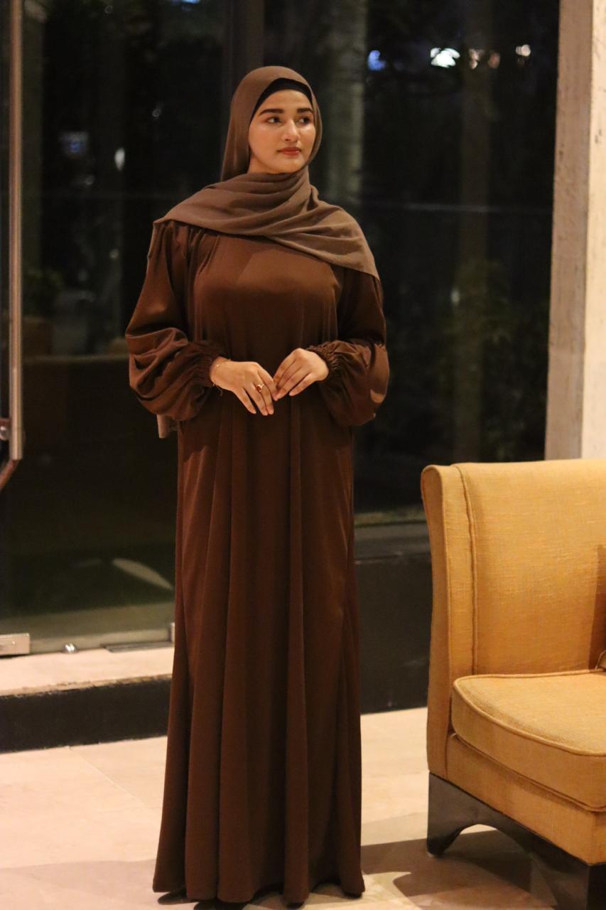 Classic Brown Abaya