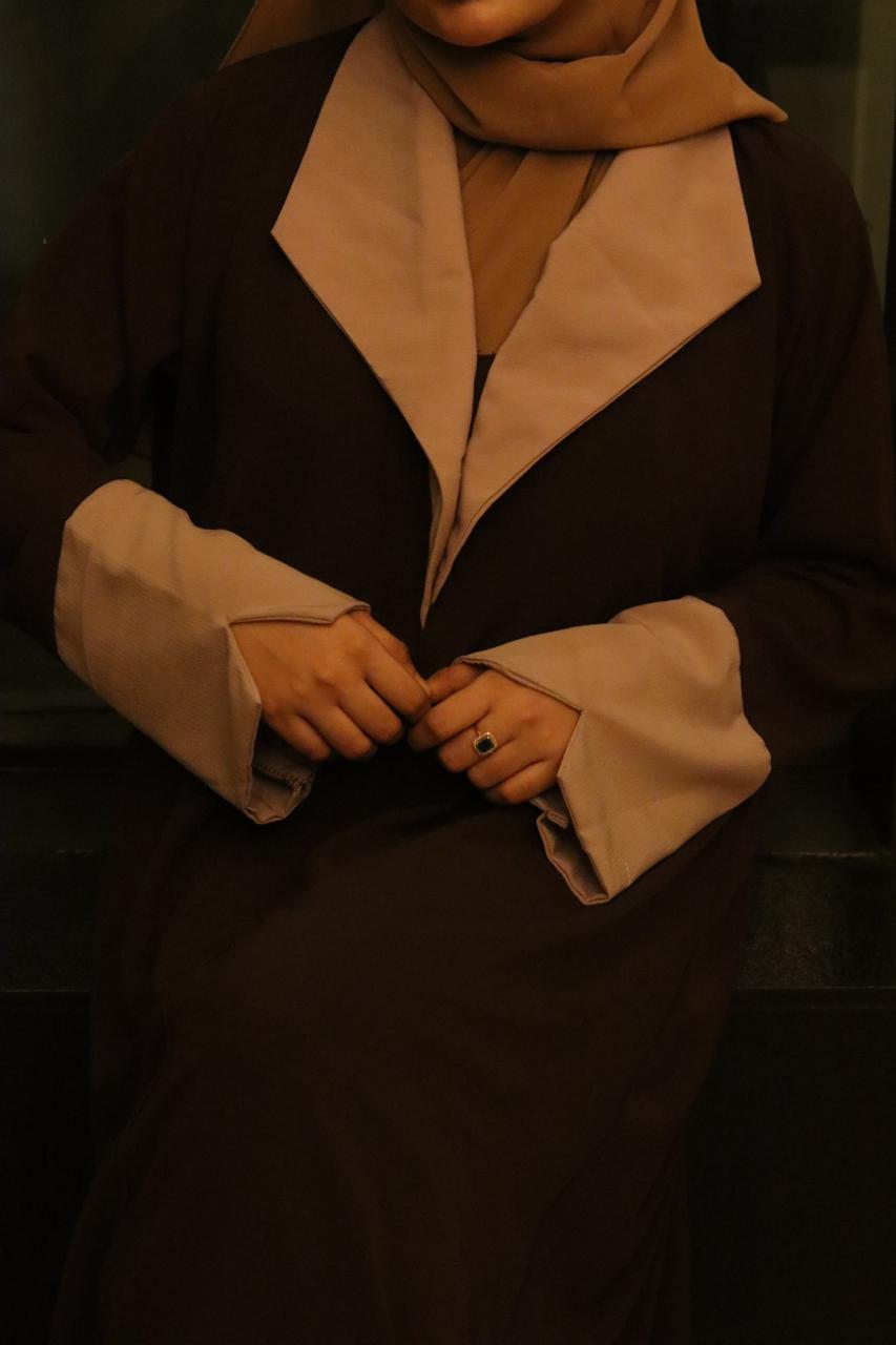 Basic Coat Abaya -Brown (hijab not included)