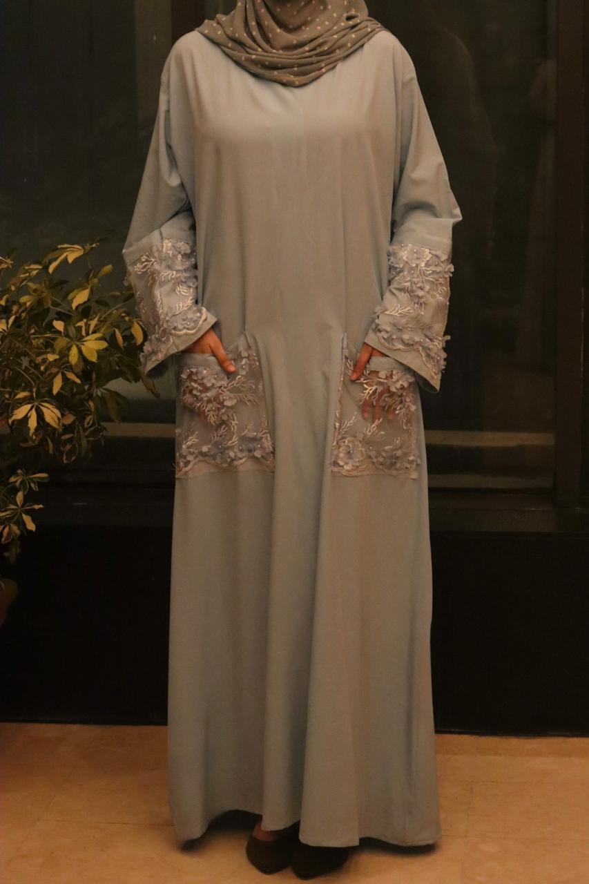 bloom Luxe pocket abaya (hijab not included)