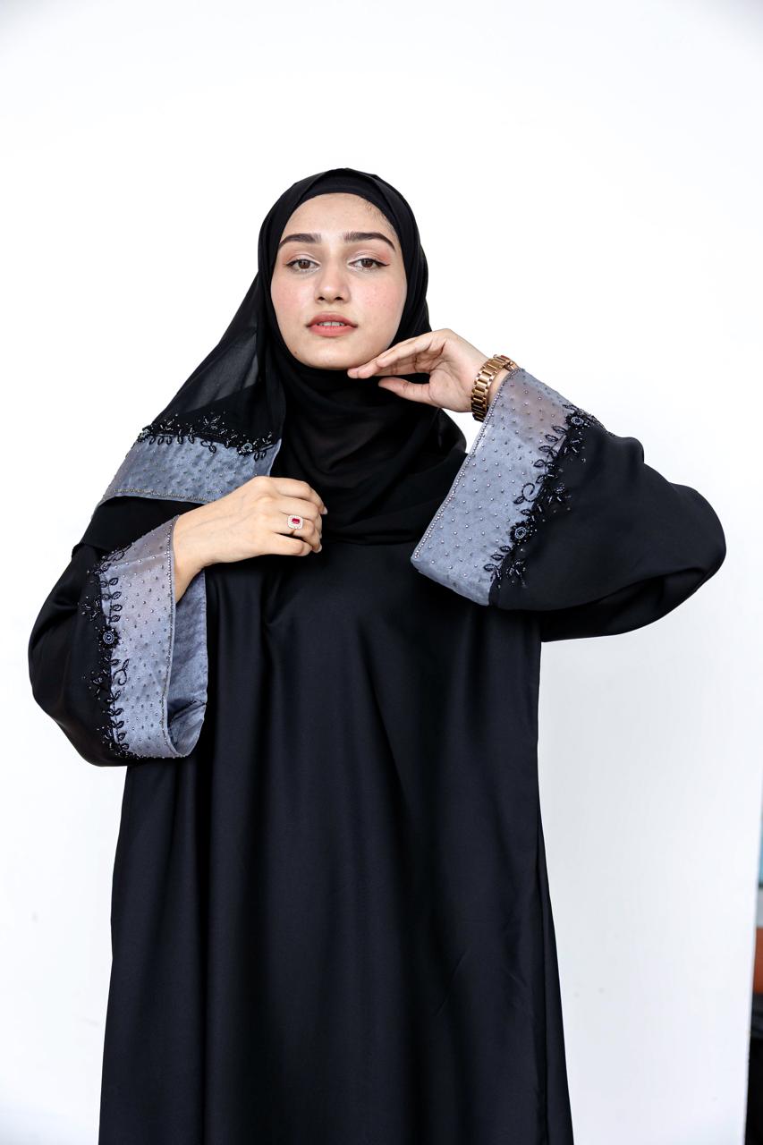 Noura luxe handwork abaya (with Hijab)