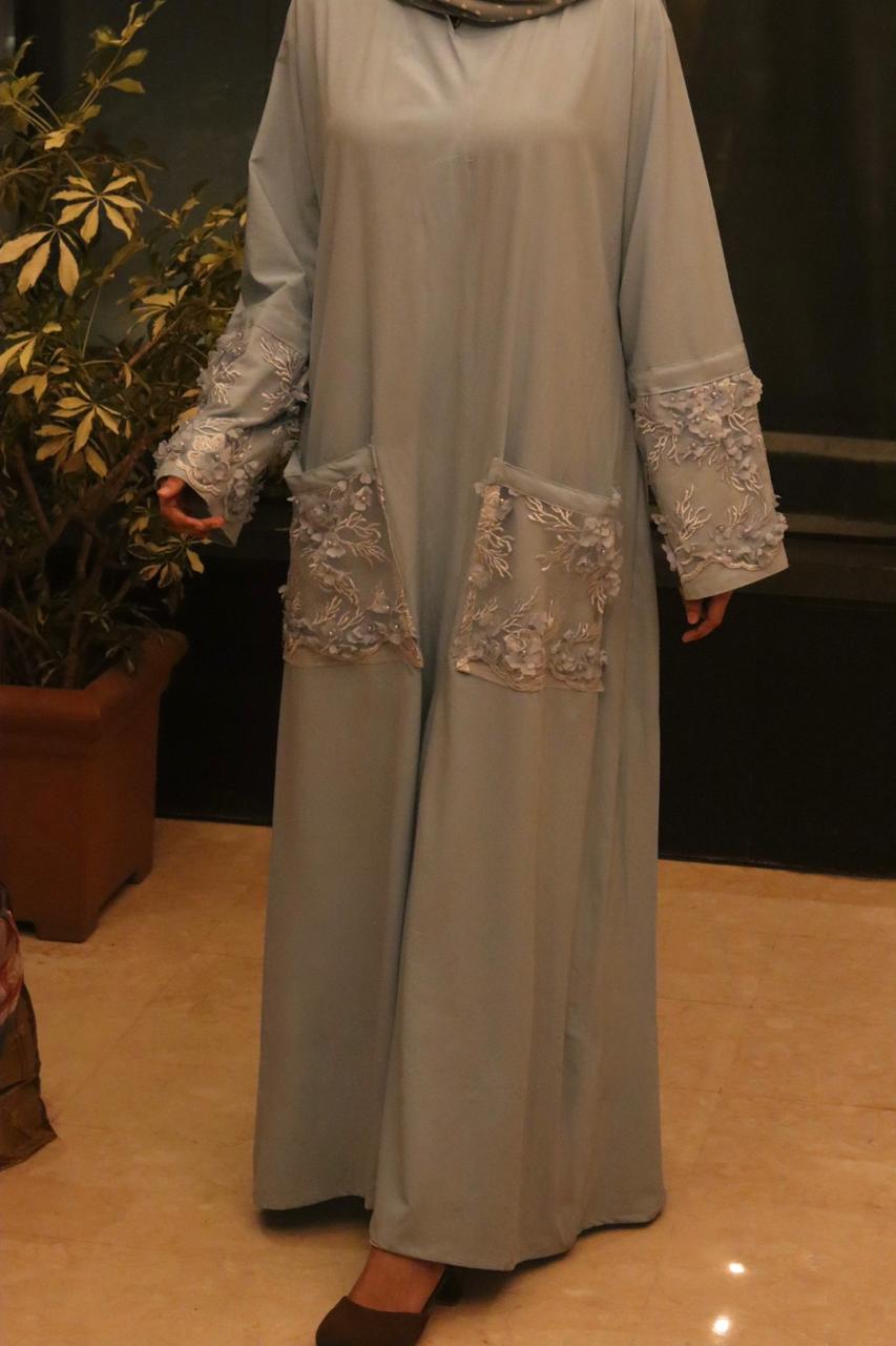 bloom Luxe pocket abaya (hijab not included)