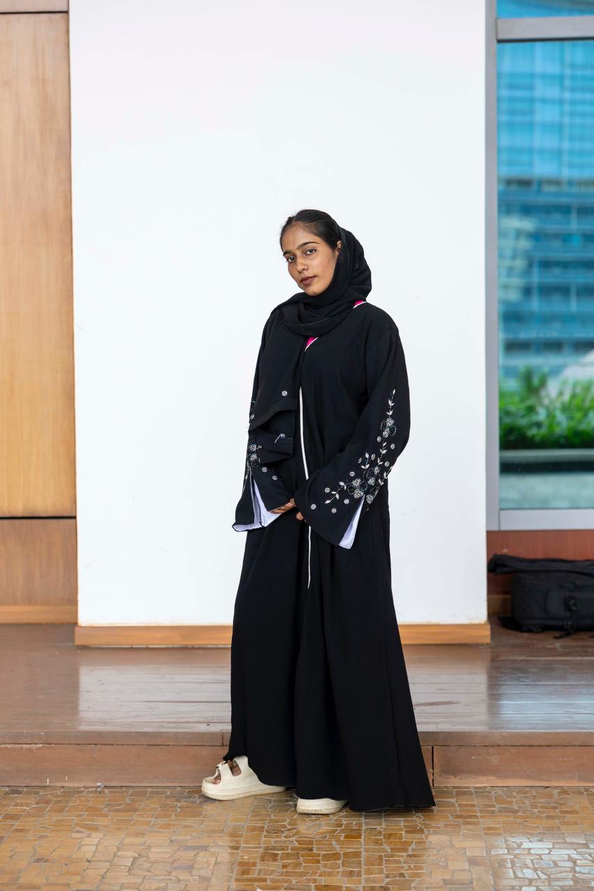 Jameela handwork abaya (with Hijab)