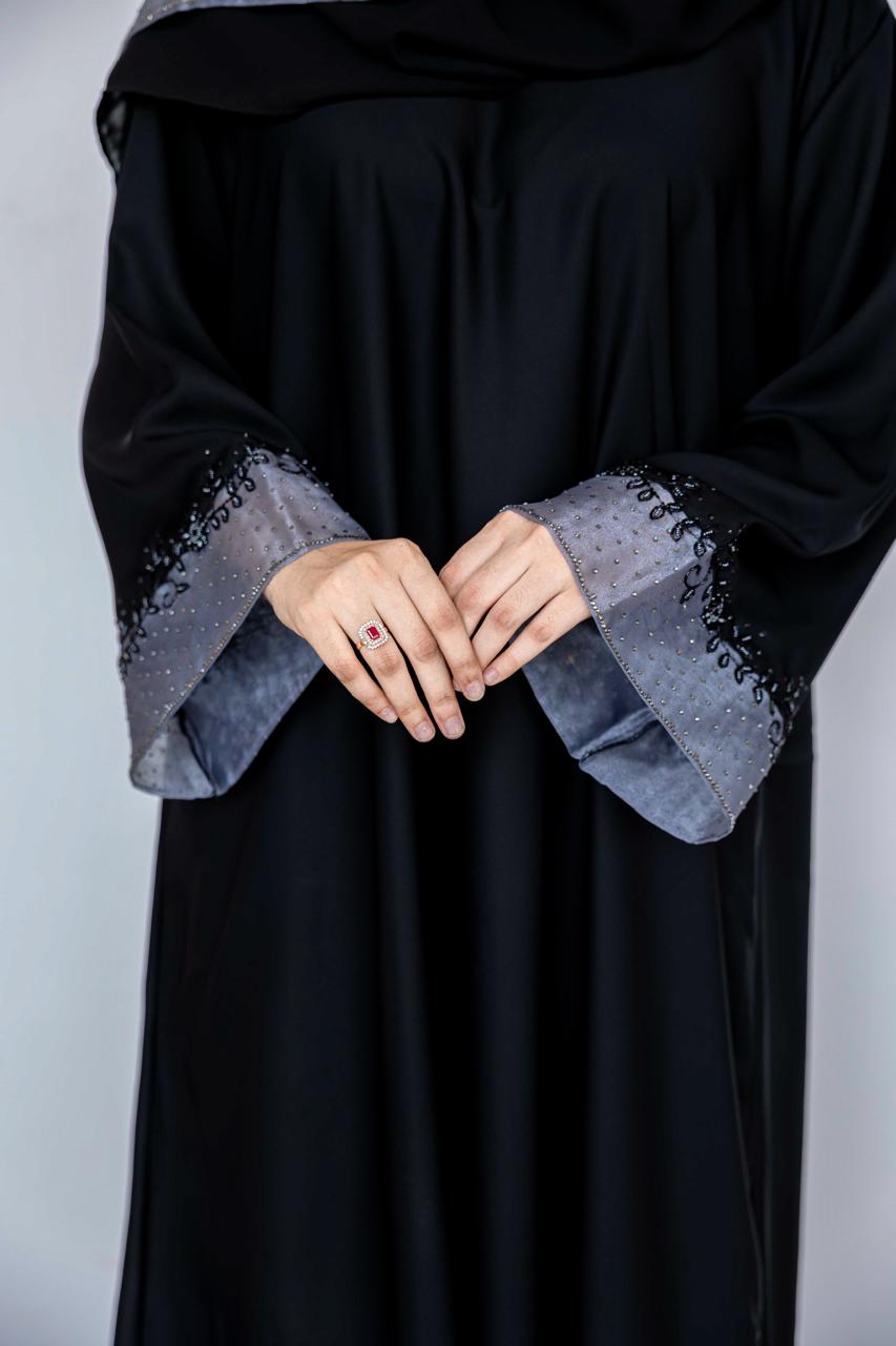 Noura luxe handwork abaya (with Hijab)