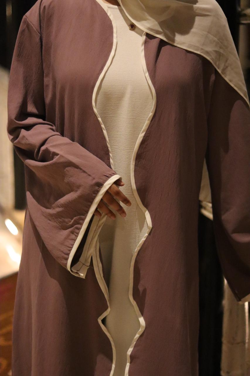 Wave cut Shrug -Faded purple