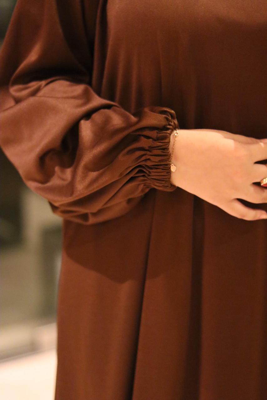 Classic Brown Abaya